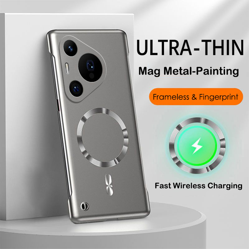 Huawei Mate 60 - Metal Painting Frameless Case For Huawei