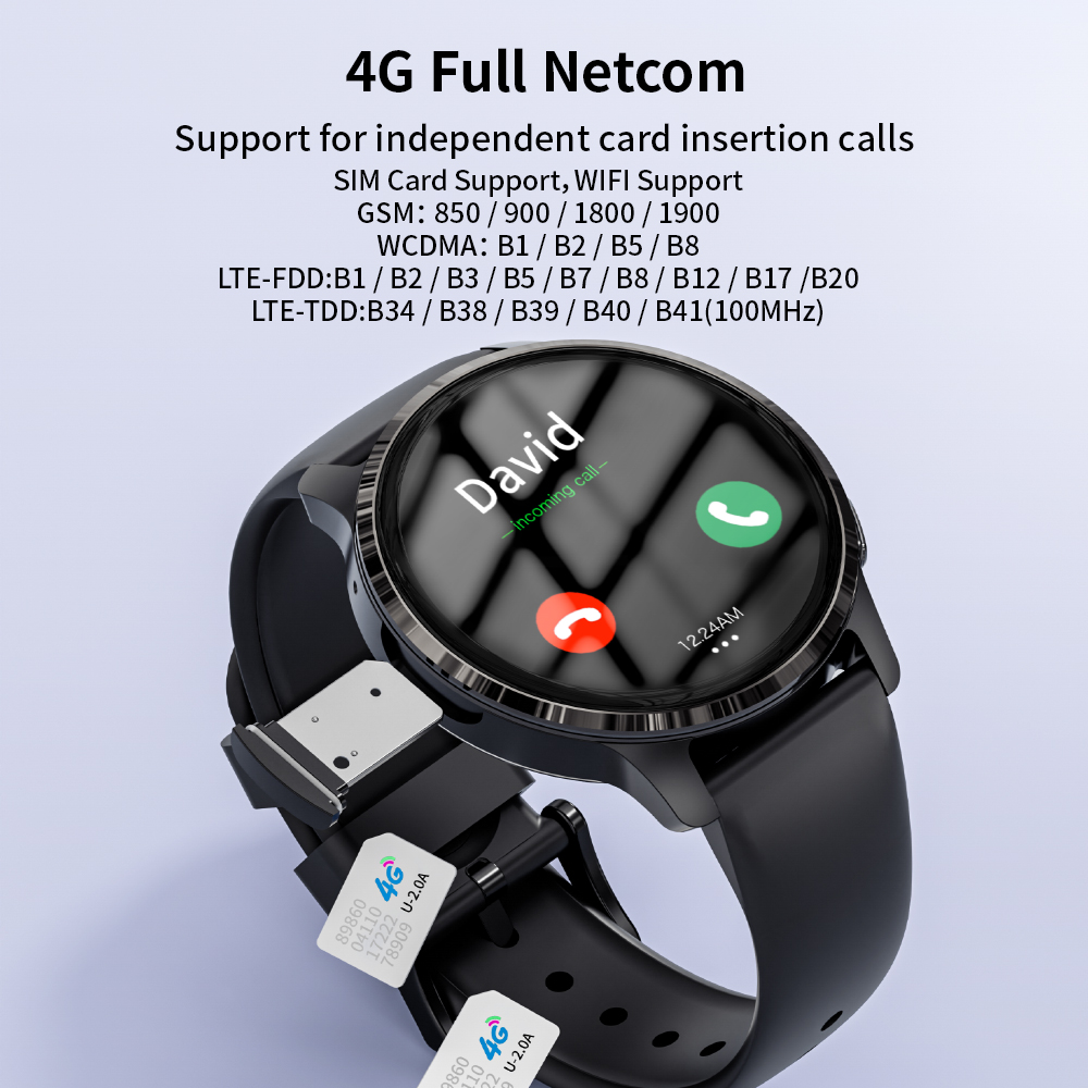 4G 5G Android Smart Watch with - đánh giá và giá Smart Watch