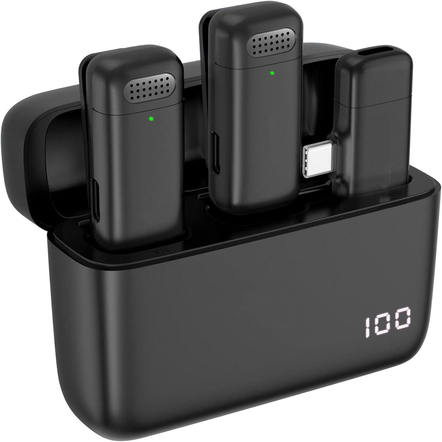 2 Pack Wireless Lapel Micropho - đánh giá và giá Wireless Charger