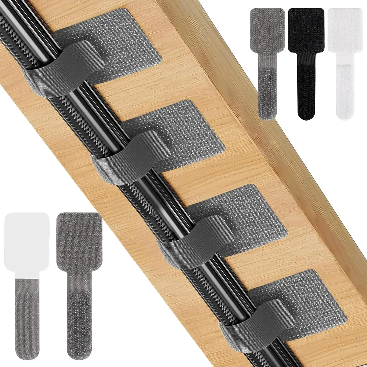 New Reusable Cable Ties Velcro - đánh giá và giá Cable Organizer