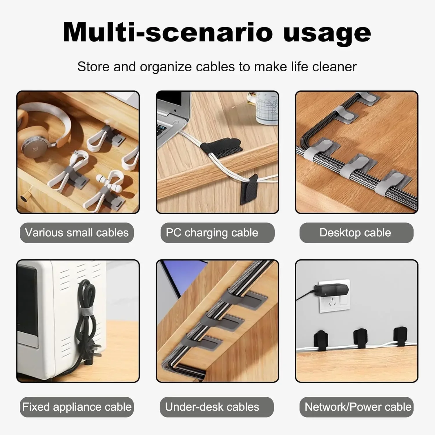 New Reusable Cable Ties Velcro - đánh giá và giá Cable Organizer