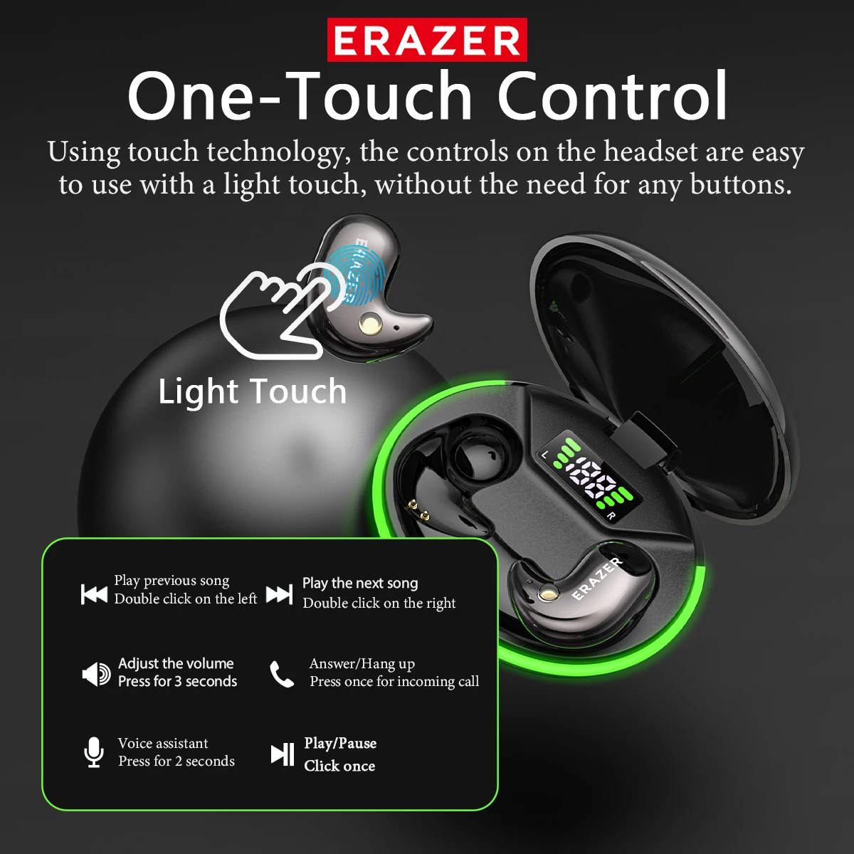 EARZER XF58 In-Ear Bluetooth H - đánh giá và giá Wireless Charger