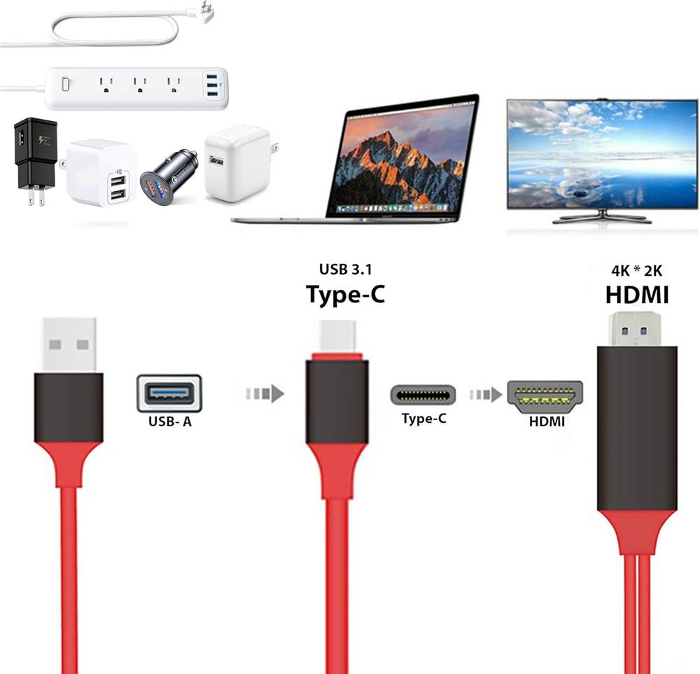 2M 4K Type-C to HDMI Adapter w - đánh giá và giá Hdmi Adapter