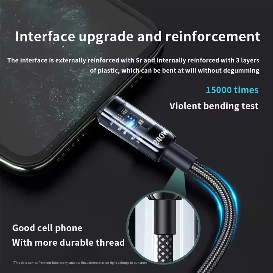 240W Nylon USB Type C Super Fa - đánh giá và giá Usb Charger